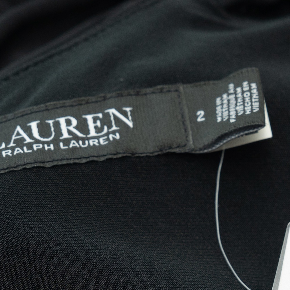 Lauren Ralph Lauren -  Nadira Twist-Front Jersey‎ Stretchy Gown - Picture 4 of 13